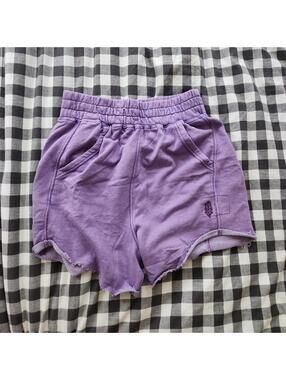 Free People FP Movement Purple Harem Shorts